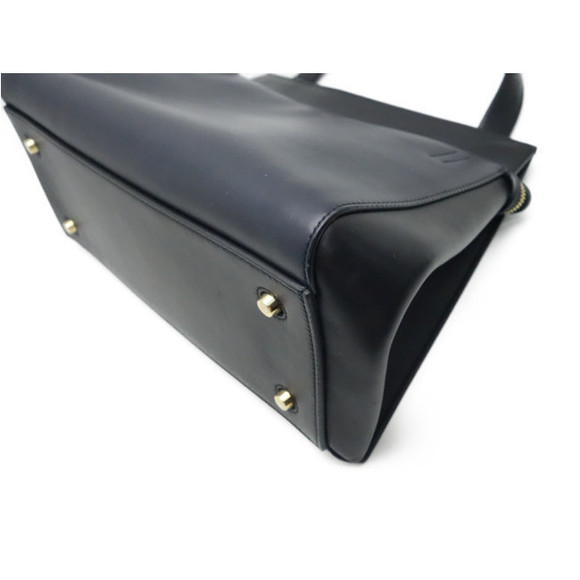 Celine Handbag Edge Medium Calf Black Blue - Picture 5 of 7